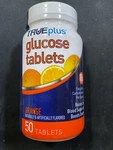 Trueplus Glucose Orange Tablets 50 Per Bottle. Fixed Price $11.40.