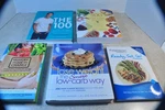 Lot Of 5 Low Carbohydrate, Weight Loss Reversing Diabetes Books Assortment #2. Fixed Price $10.00.