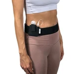Black Insulin Pump Case Belt For Tandem Mobi Adjustable Waist Thigh Arm Band. Fixed Price $22.99.