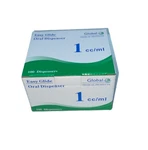 Easy Glide 1ML 1CC Oral Syringe, Sterile, Caps Included, 100 Pack. Fixed Price $21.99.