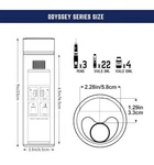 Disoncare Odyssey 60H Insulin Cooler Travel Case Navy Blue Digital Display. Fixed Price $18.04.