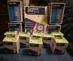 Ascensia Contour Plus Blue Wireless Glucose MONITOR/400 Test Strips Lancets. Fixed Price $175.00.