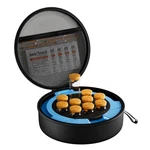Procase 10 Slots Insulin Vial Cooler Travel With Ice Brick, Hard Black. Fixed Price $30.29.