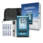 Agamatrix Presto Blood Glucose Monitoring System Count (pack Of 1), Blue. Fixed Price $10.30.
