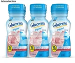 12 Bottles - Glucerna Shake, Creamy Strawberry 8 Oz, Ready To Drink. Fixed Price $39.55.