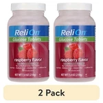 Relion Raspberry Glucose Tablets, 50 Count - Free Shipping Usa. Pack Of 2. Fixed Price $9.00.