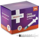 Brandzig 3ML Syringe - 100 Pack Luer Slip Tip, No Needle, Individually Bli.... Fixed Price $22.11.