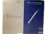 Caretouch (100 X) 10ML 10CC Syringes Oral Dispensers W/ Cover No Needles Nib New. Fixed Price $19.98.