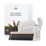 Dario 100 Blood Glucose Test Strips, Use Only With Monitor (25 Pack X 4). Fixed Price $78.69.