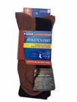 Dr. Scholl's Men's Athlete's Foot Copper-ion Infused Crew Socks 2-PACK New!!. Fixed Price $9.99.
