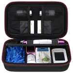 Elonbo Diabetic Supplies Travel Case, Glucose Meter Portable Storage Black. Fixed Price $25.44.
