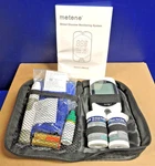 New Metene TD-4116 Blood Glucose Monitor/ 100 Strips Lancets/ Bag Complete. Fixed Price $24.75.