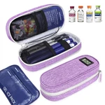Insulin Cooler Travel Case Tsa Approved With Temperature Display Diabetic M.... Fixed Price $13.74.