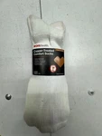 Cvs Copper-treated Comfort Socks 3 Pair Crew Unisex Size L/xl. Fixed Price $15.40.