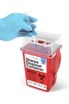Shop Square Sharps Container 1 Quart Medical Waste Disposal Osha New. Fixed Price $14.99.