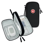 Icimbi Diabetic Supplies Travel Case, Carrying Bag 7.8 X 4 Inches, Black. Fixed Price $13.35.