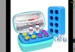 Youshares Insulin Vial Cooler Travel Case - 8 Slots Freezable Ice Brick. Fixed Price $23.01.