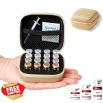 Mazentrix Peptide Case Gold Fridge Storage 1-3ML Vials. Fixed Price $27.99.