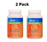 Relion Glucose Tablets, Orange Flavor, 50 Count, Pack Of 2. Fixed Price $9.26.