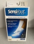 Jobst 110852 Sensifoot Black Medium Crew Closed Toe Diabetic Sock 8-15 Mmhg. Fixed Price $19.00.