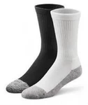 Dr Comfort Diabetic Crew Length Socks Supports Shape To Fit Seamless New. Fixed Price $12.60.