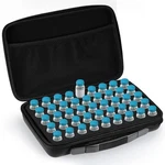Teenyyou 45 Slots Insulin Peptide Fridge Carrying Case Vial Holder Storage Prote. Fixed Price $47.40.