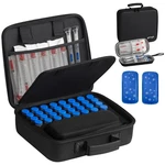 2-IN-1 Peptide Case & Insulin Cooler Travel 32-VIAL Fridge Organize. Fixed Price $59.93.