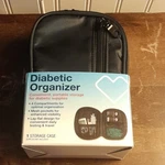 Cvs Health Diabetic Storage Bag Black Mesh Pockets Elastic Loops Mpn 272860. Fixed Price $9.99.