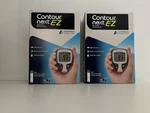 Lot Of 2 Ascensia Contour Next Ez Blood Glucose Monitoring System 7553 Mg/dl. Fixed Price $25.00.