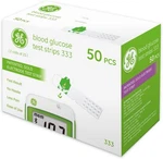 GE333TS Blood Glucose Test Strips 50-COUNT Pack Gold Electrodes Patented. Fixed Price $27.90.
