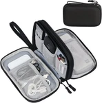Fyy Travel Cable Organizer Pouch Double Layer Electronic Accessories Case Black. Fixed Price $29.99.